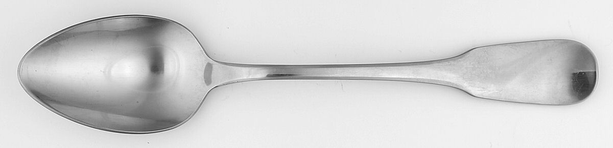 Chevalier (Stainless) Solid Serving Spoon by Towle Silver-1