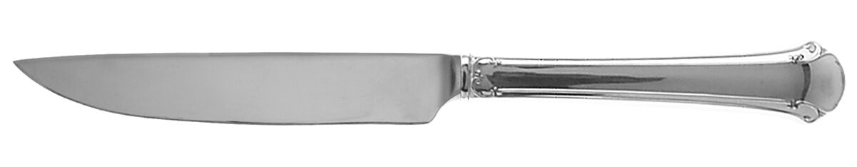 Chippendale (Sterling, 1937) Steak Knife Individual Hollow, No Serrate HC by Towle Silver-1
