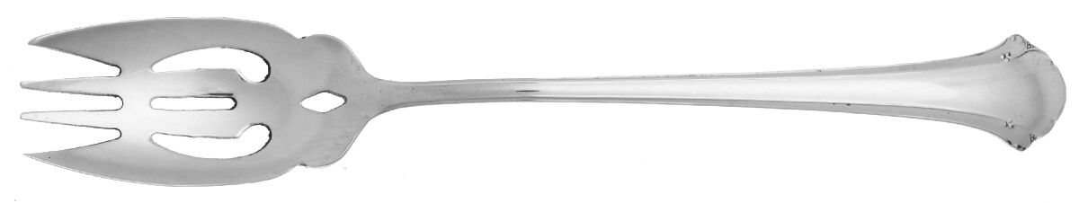 Chippendale (Sterling, 1937) Fish/Salad Fork Individual Large HC by Towle Silver-1
