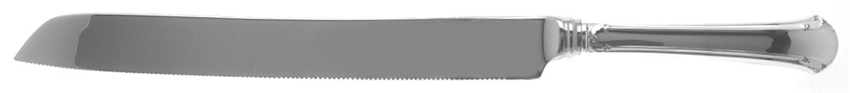 Chippendale (Sterling, 1937) Cake Knife with Stainless Blade by Towle Silver-1