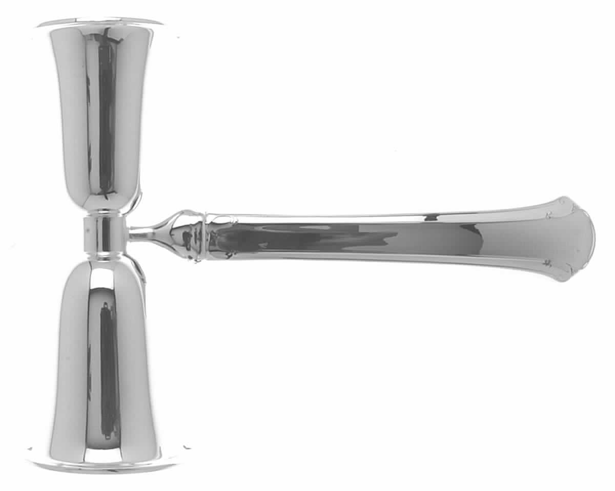 Chippendale (Sterling, 1937) Double Jigger with Handle, Silverplate Bowls by Towle Silver-1
