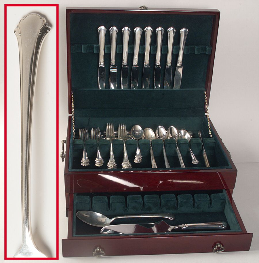 Chippendale (Sterling, 1937) 53 Piece Set by Towle Silver-1