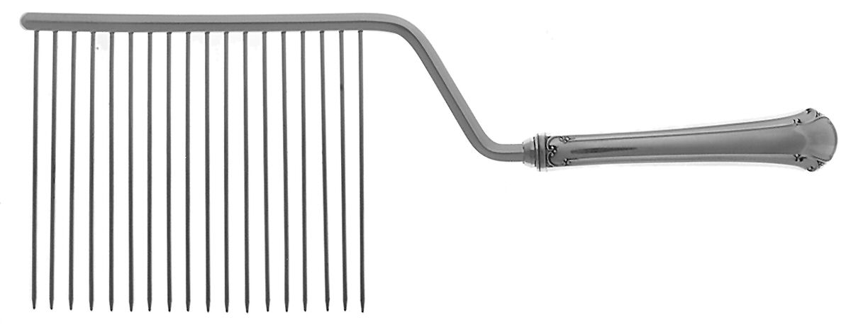 Chippendale (Sterling, 1937) Cake Breaker with Silverplate Prongs by Towle Silver-1