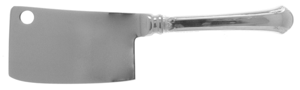 Chippendale (Sterling, 1937) Cheese Cleaver with Stainless Blade by Towle Silver-1