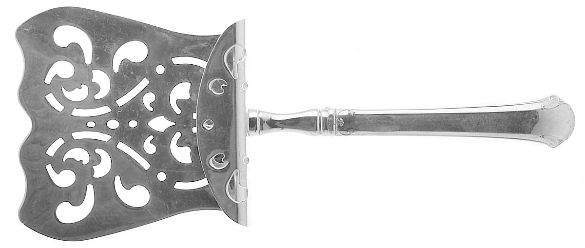 Chippendale (Sterling, 1937) Hollow Asparagus Server with Silverplate Hood by Towle Silver-1