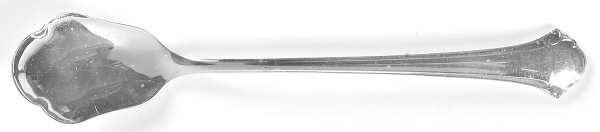 Chippendale (Sterling, 1937) Ice Cream Spoon Individual HC by Towle Silver-1