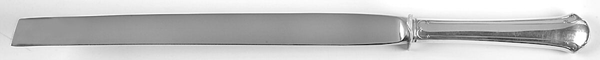 Chippendale (Sterling, 1937) Ham Slicer Knife, Stainless Blade by Towle Silver-1