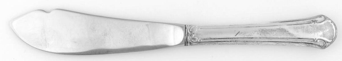 Chippendale (Sterling, 1937) Hollow Handle Master Butter Knife by Towle Silver-1