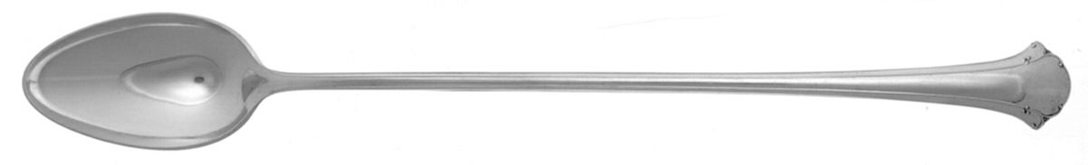 Chippendale (Sterling, 1937) Iced Tea Spoon by Towle Silver-1