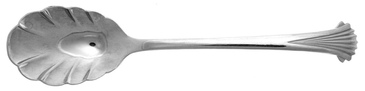 Churchill (Stainless) Sugar Shell Spoon by Towle Silver-1