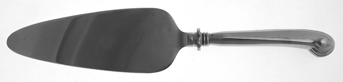 Churchill (Stainless) Pie Server with Stainless Blade, Pistol Handle by Towle Silver-1