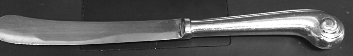 Churchill (Stainless) Old French Hollow Pistol Knife by Towle Silver-1