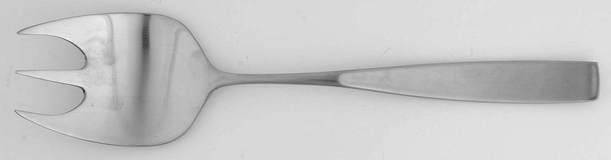 Clarity (Stainless) Solid Salad Serving Fork by Towle Silver-1