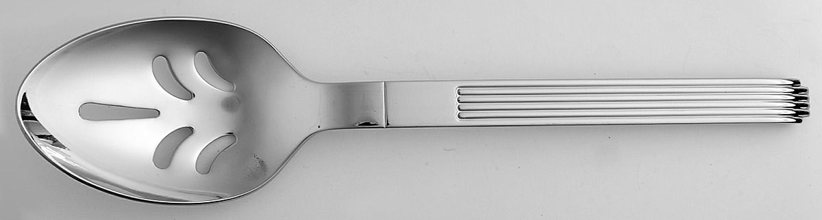 Classico (Stainless) Pierced Tablespoon (Serving Spoon) by Towle Silver-1