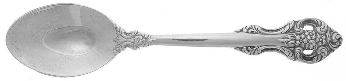 Classic Baroque (Silverplate) Place/Oval Soup Spoon by Towle Silver-1