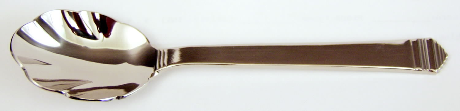 Colonnade (Stainless) Sugar Shell Spoon by Towle Silver-1