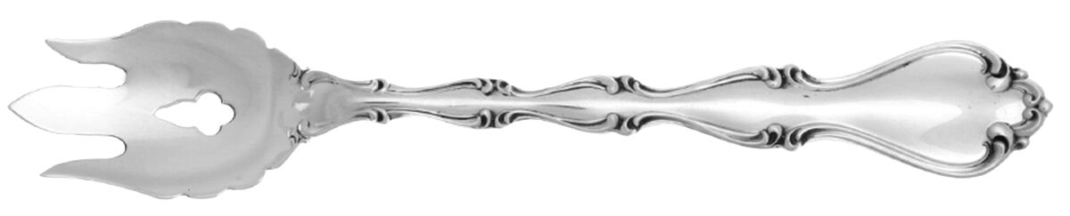 Country Manor (Sterling, 1966) Vegetable Serving Fork Solid  HC by Towle Silver-1