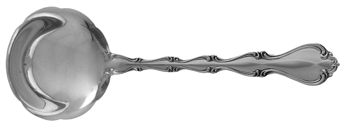Country Manor (Sterling, 1966) Solid Gravy Ladle by Towle Silver-1