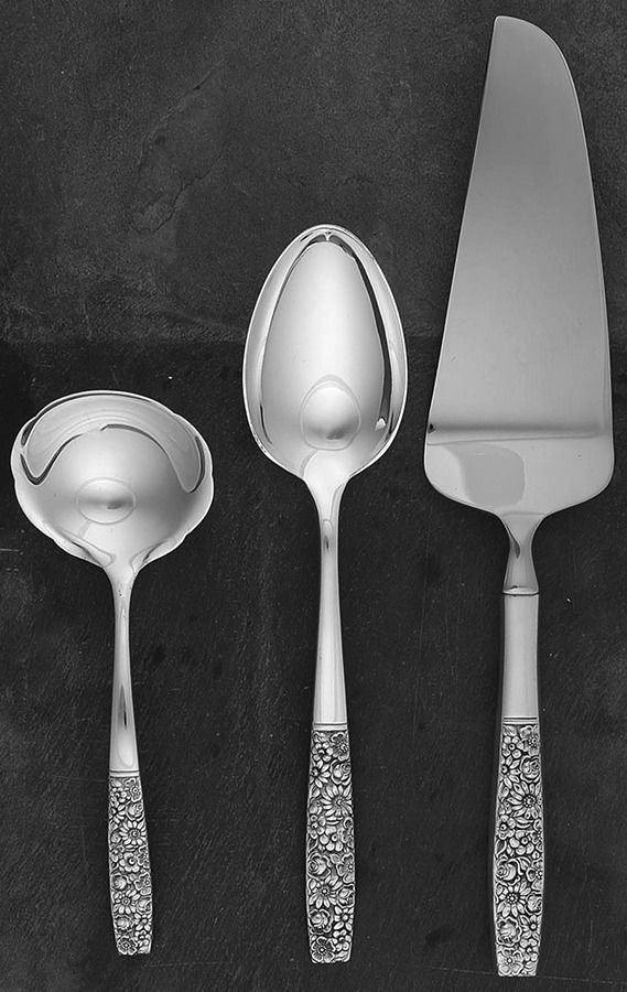 Contessina (Sterling, 1965) 3 Piece Completer Set by Towle Silver-1