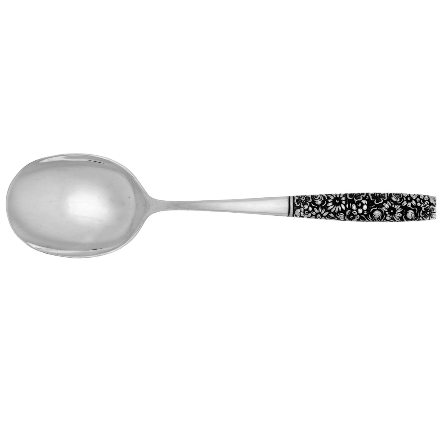 Contessina (Sterling, 1965) Round Bowl Soup Spoon (Cream Soup) HC by Towle Silver-1