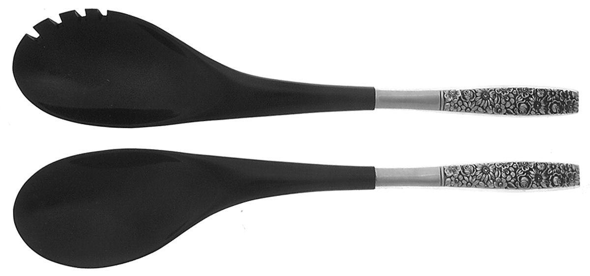 Contessina (Sterling, 1965) Plastic Bowl 2-Piece Salad Set by Towle Silver-1