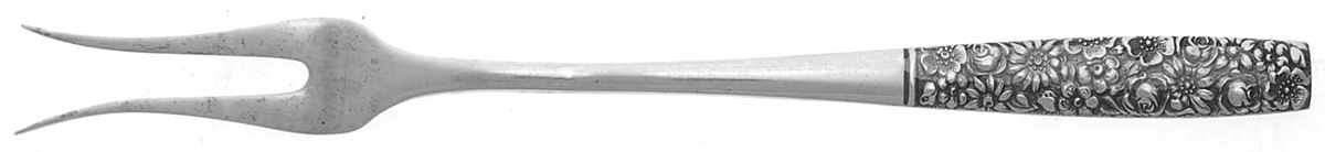 Contessina (Sterling, 1965) Short Handle Pickle/Olive Fork by Towle Silver-1