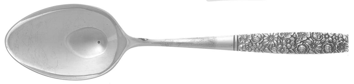 Contessina (Sterling, 1965) Dessert/Oval Soup Spoon by Towle Silver-1