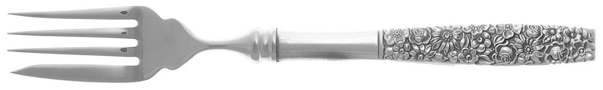 Contessina (Sterling, 1965) Individual Hollow Fish Fork, Stainless Tines by Towle Silver-1