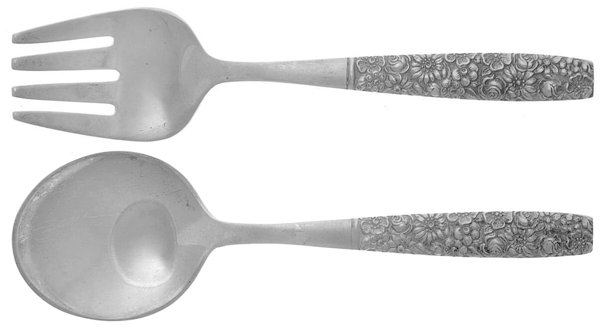 Contessina (Sterling, 1965) 2 Pc Baby Set (BF, BS) by Towle Silver-1