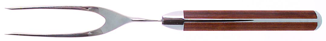 Connoisseur (Stainless, Cutlery) Large Stainless-Prong Roast Carving Fork by Towle Silver-1