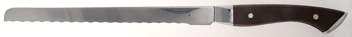 Connoisseur (Stainless, Cutlery) Bread Knife with Stainless Blade by Towle Silver-1