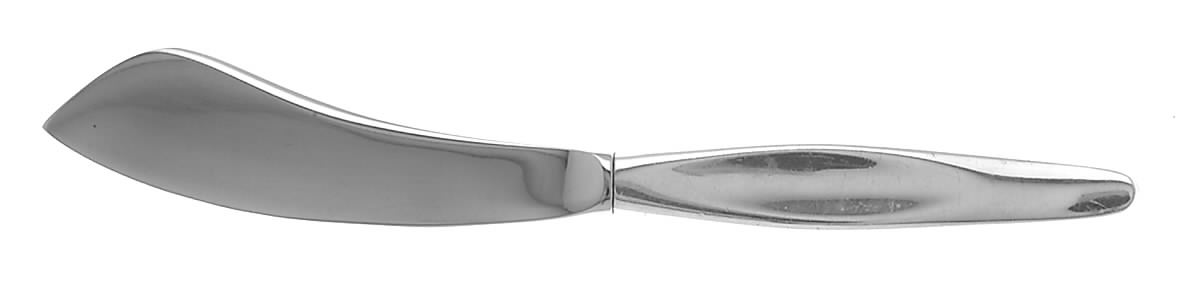 Contour (Sterling, 1950) Hollow Handle Master Butter Knife by Towle Silver-1