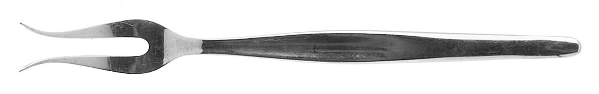 Contour (Sterling, 1950) Short Handle Pickle/Olive Fork by Towle Silver-1