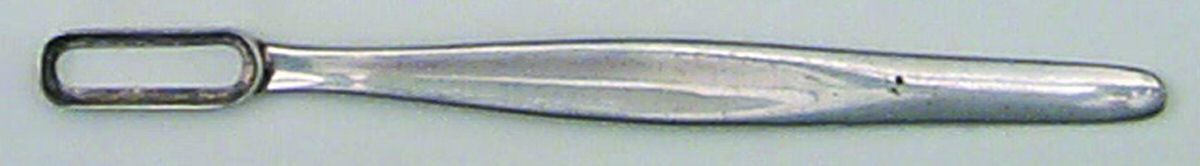 Contour (Sterling, 1950) Baby Toothbrush, No Bristles by Towle Silver-1