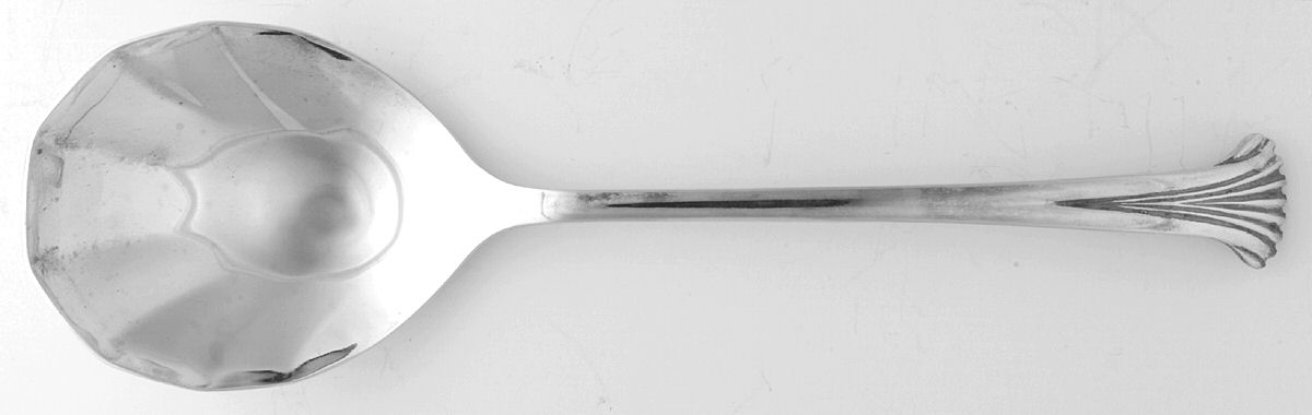 Contessa (Silverplate, 1980) Tablespoon (Serving Spoon) by Towle Silver-1