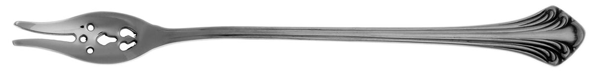 Colonial Plume (Stainless) Long Handle Olive Fork HC by Towle Silver-1