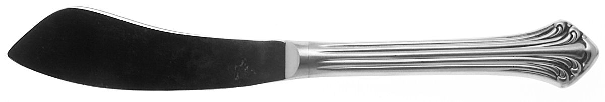 Colonial Plume (Stainless) Hollow Handle Master Butter Knife by Towle Silver-1
