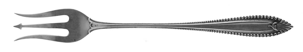 Cordova (Sterling, 1902, No Monograms) Olive Fork by Towle Silver-1