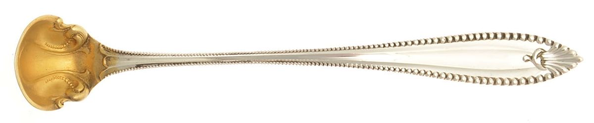 Cordova (Sterling, 1902, No Monograms) Mustard Spoon by Towle Silver-1
