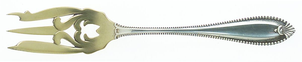 Cordova (Sterling, 1902, No Monograms) Old Style Pickle Fork by Towle Silver-1