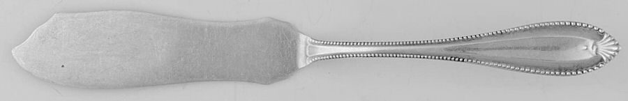 Cordova (Sterling, 1902, No Monograms) Flat Handle Master Butter Knife by Towle Silver-1
