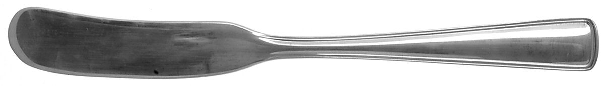 Compton Thread (Sterling, 1950) Flat Handle Butter Spreader by Towle Silver-1