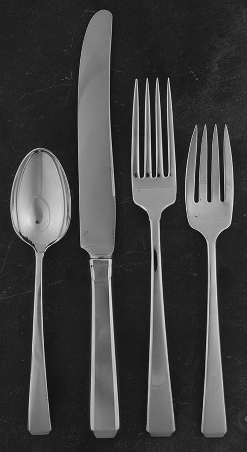 Craftsman (Sterling, 1932) 4 Piece Place Size Setting by Towle Silver-1