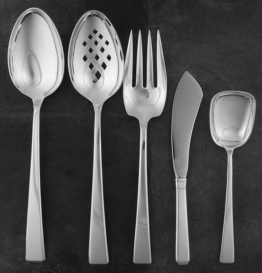 Craftsman (Sterling, 1932) 5 Piece Hostess Set by Towle Silver-1