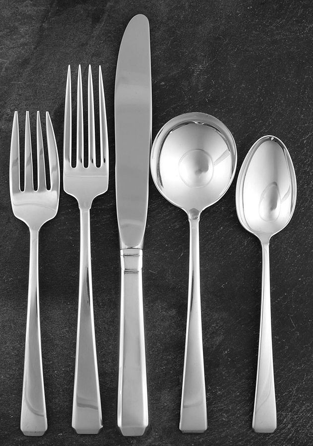 Craftsman (Sterling, 1932) 5 Piece Place Size Setting by Towle Silver-1