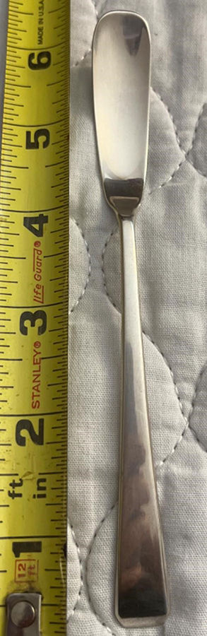 Craftsman (Sterling, 1932) Large Horseradish Serving Spoon by Towle Silver-1