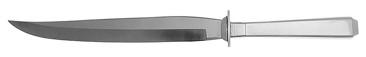 Craftsman (Sterling, 1932) Small Carving Knife Stainless Blade & Sterling Gua by Towle Silver-1