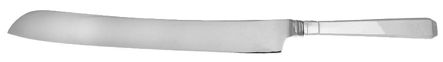 Craftsman (Sterling, 1932) Wedding Cake Knife with Stainless Blade HC by Towle Silver-1