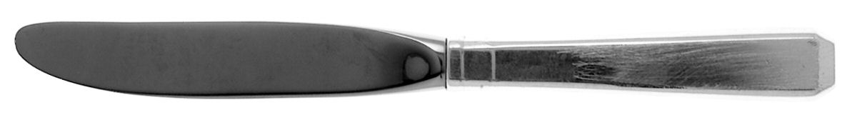 Craftsman (Sterling, 1932) Modern Hollow Butter Spreader (Stainless) by Towle Silver-1