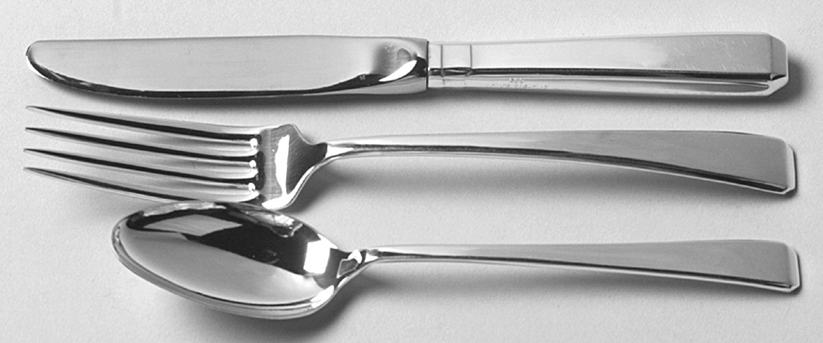 Craftsman (Sterling, 1932) 3 Piece Youth Set (Knife, Fork & Spoon) by Towle Silver-1